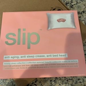 Slip Pillowcase and eye mask